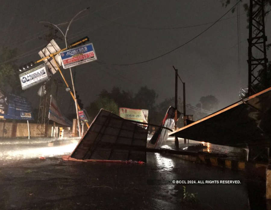 See pics how dust storm and rain wreak havoc in northwest India