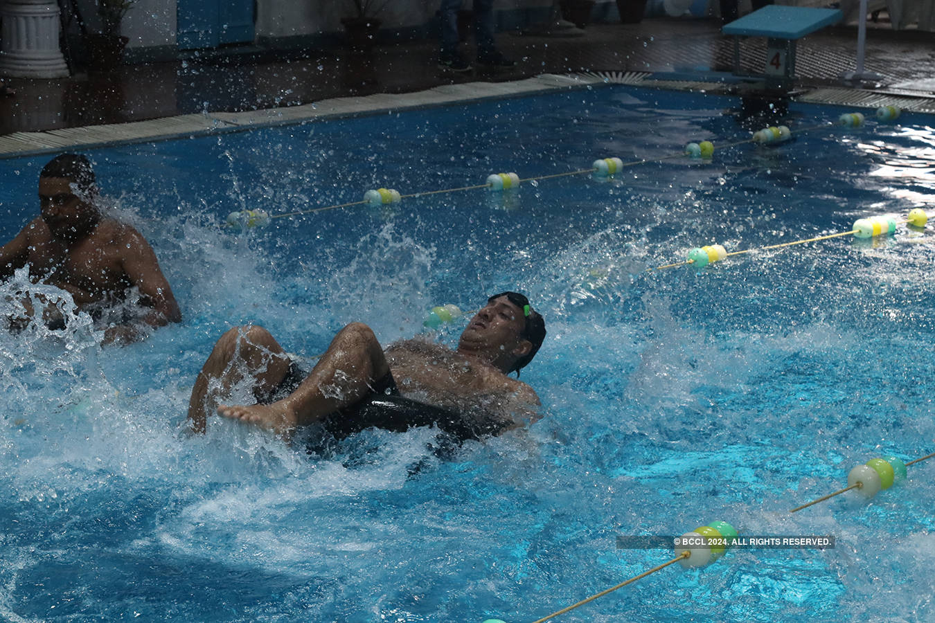 Swimming competition at Tollygunge Club