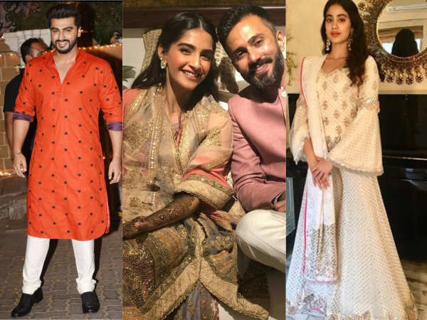 Arjun Kapoor to Janhvi Kapoor: Here's who stunned at Sonam-Anand's ...