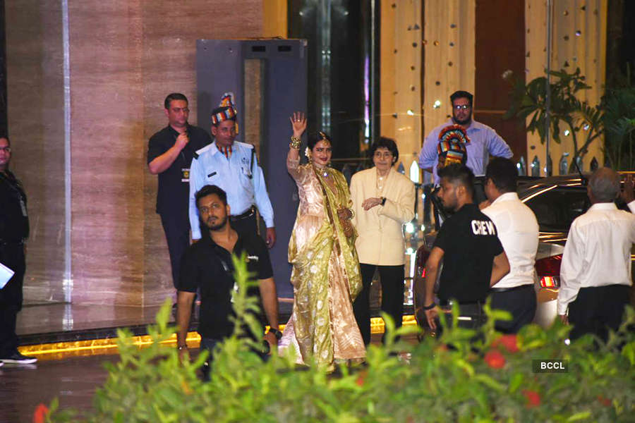 First pictures of would-be groom Anand Ahuja at sangeet ceremony venue...