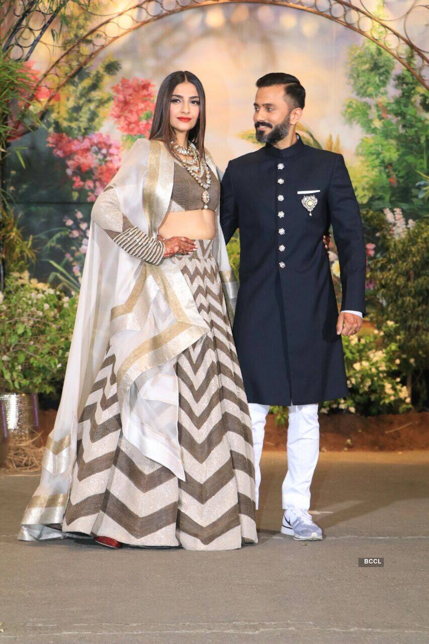 Sonam Kapoor wedding reception photos