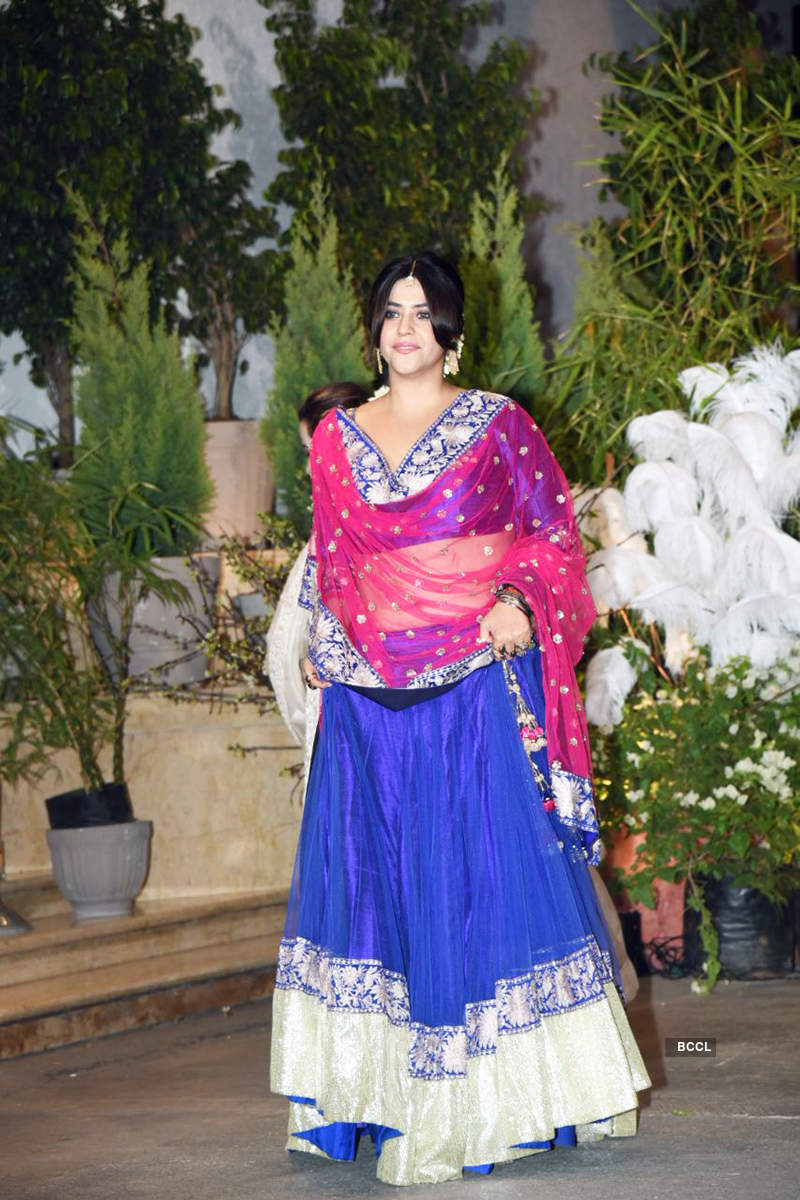 Who wore what at Sonam Kapoor's wedding reception, see pictures