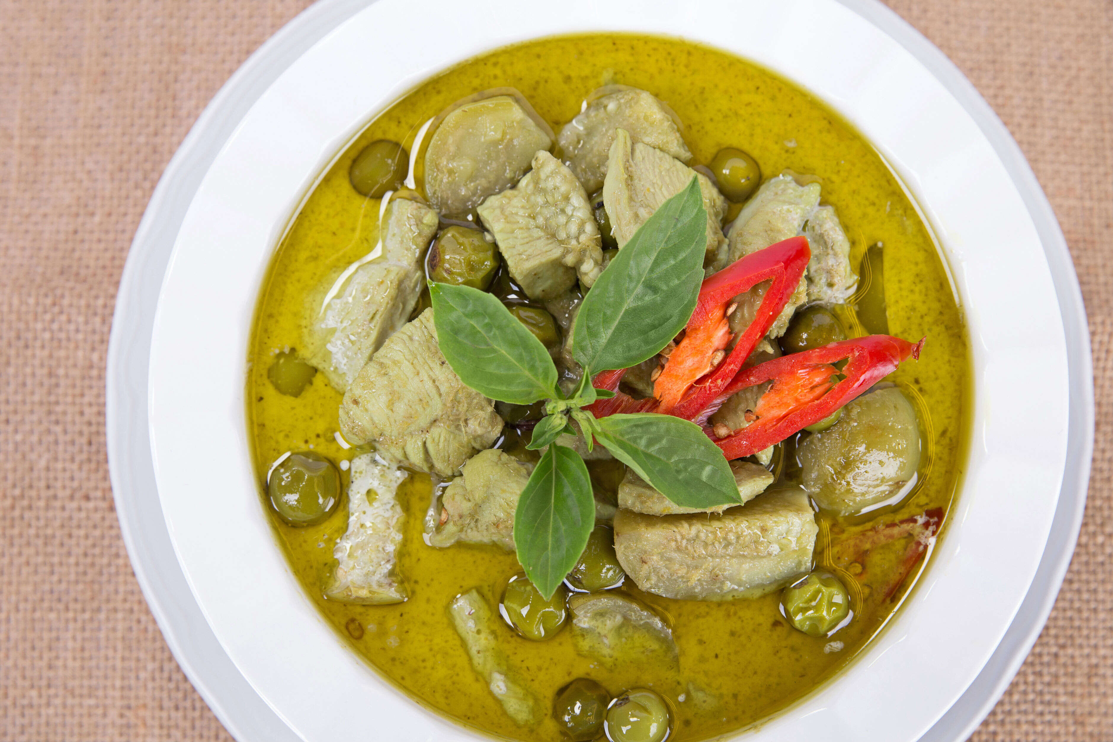 Food tripping on the streets of Bangkok thai green curry