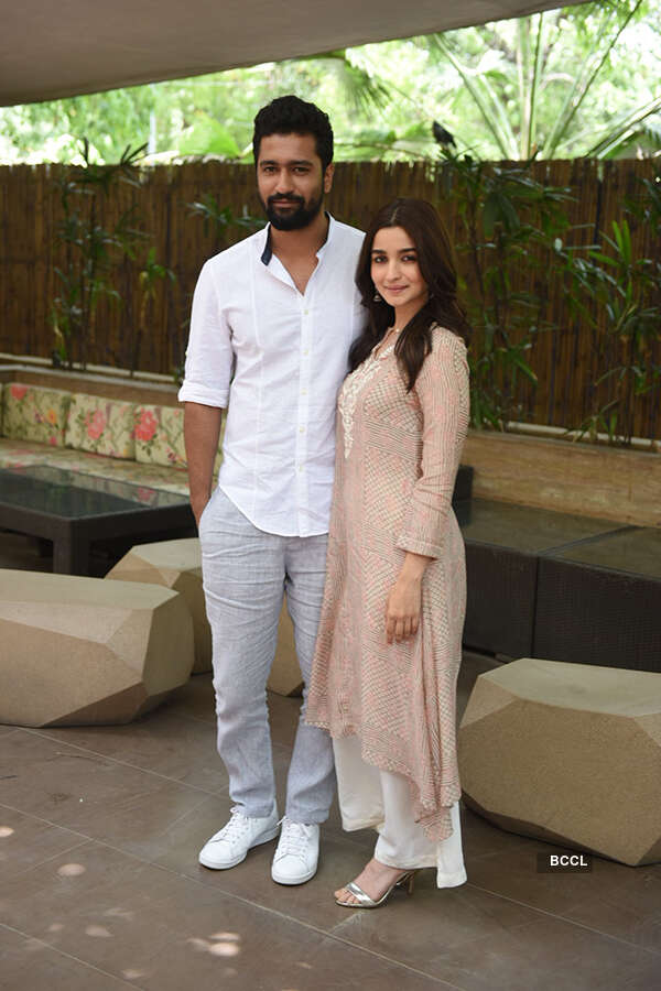 Vicky Kaushal and Alia Bhatt