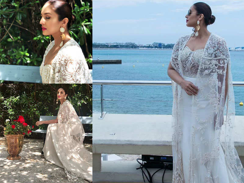 Huma Qureshi is a vision in white at Cannes Film Festival