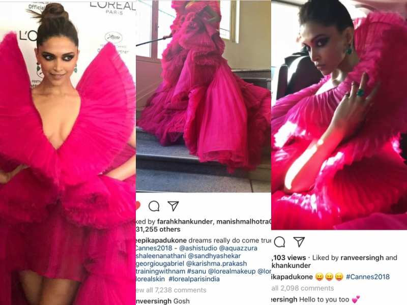 Deepika Padukone continues to turn heads at Cannes, this time in
