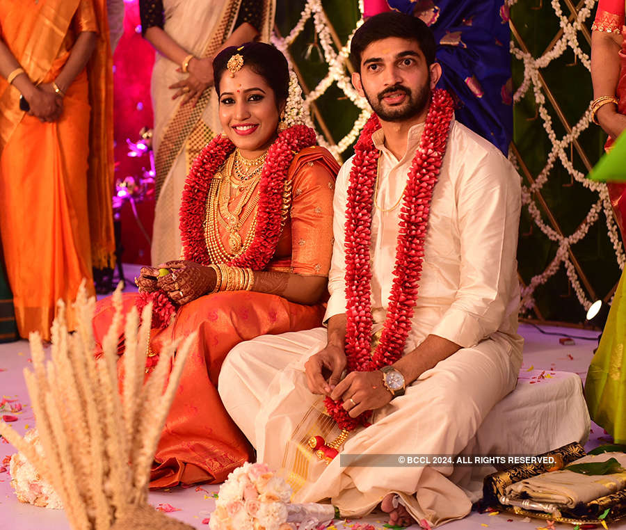 Inside pictures of Malayalam actor Sreejith Vijay’s wedding