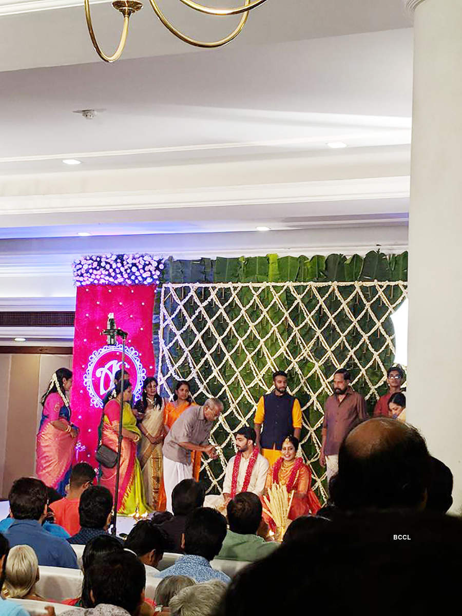 Inside pictures of Malayalam actor Sreejith Vijay’s wedding