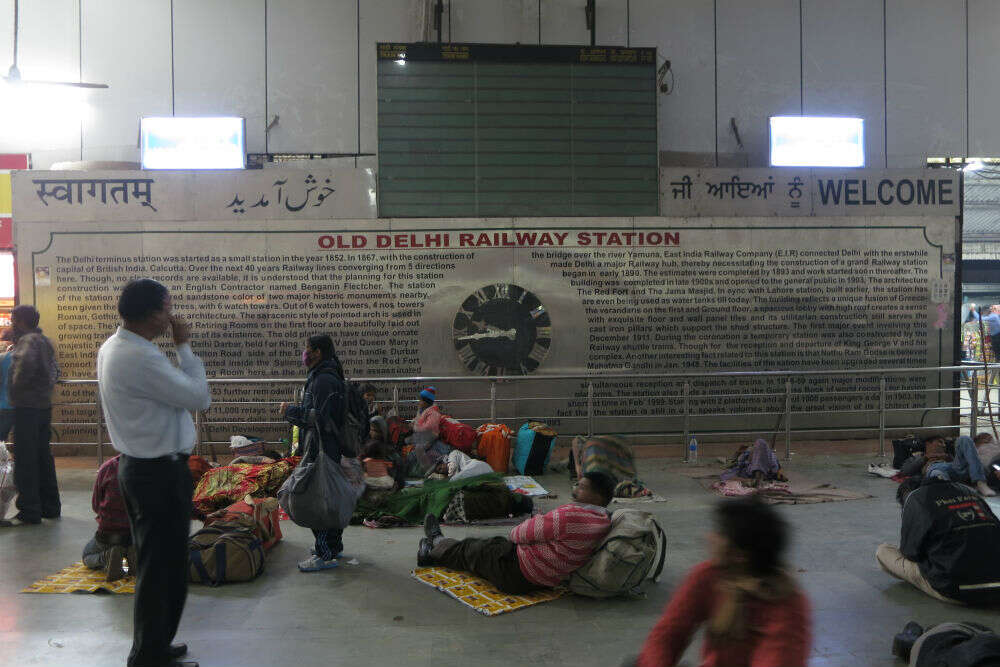 old delhi station