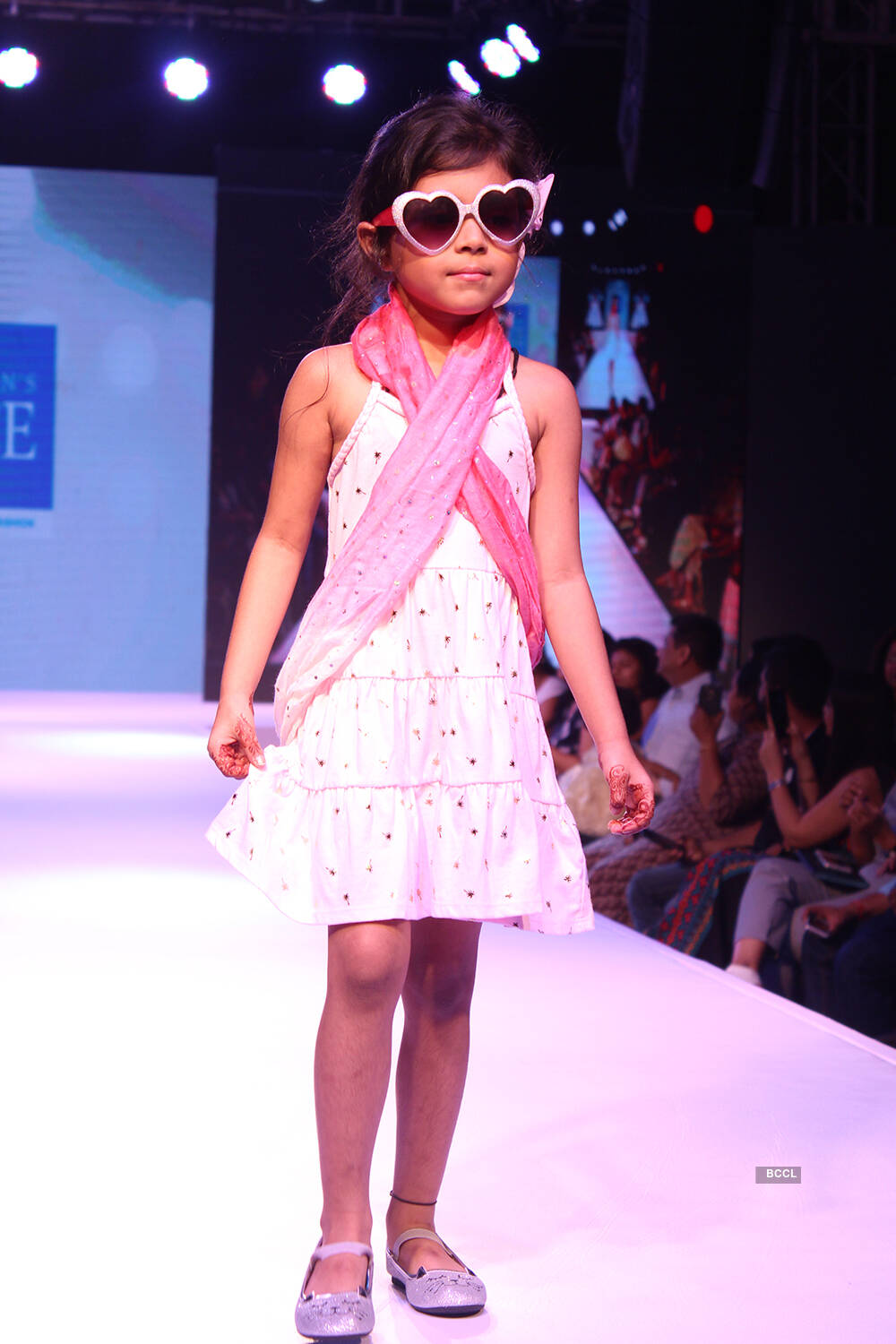 Kids at Junior&rsquo;s fashion week 2018