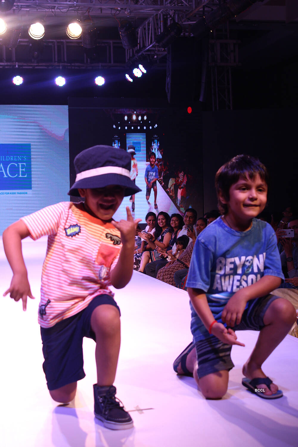Kids at Junior&rsquo;s fashion week 2018