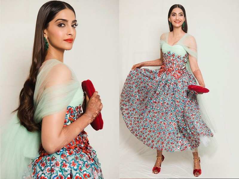 Cannes 2018: Sonam Kapoor looks magnificent as she attends a charity dinner