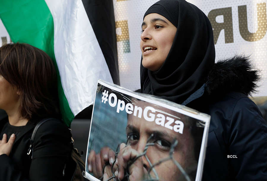 Protests erupt across the globe against Israeli 'aggression' in Gaza