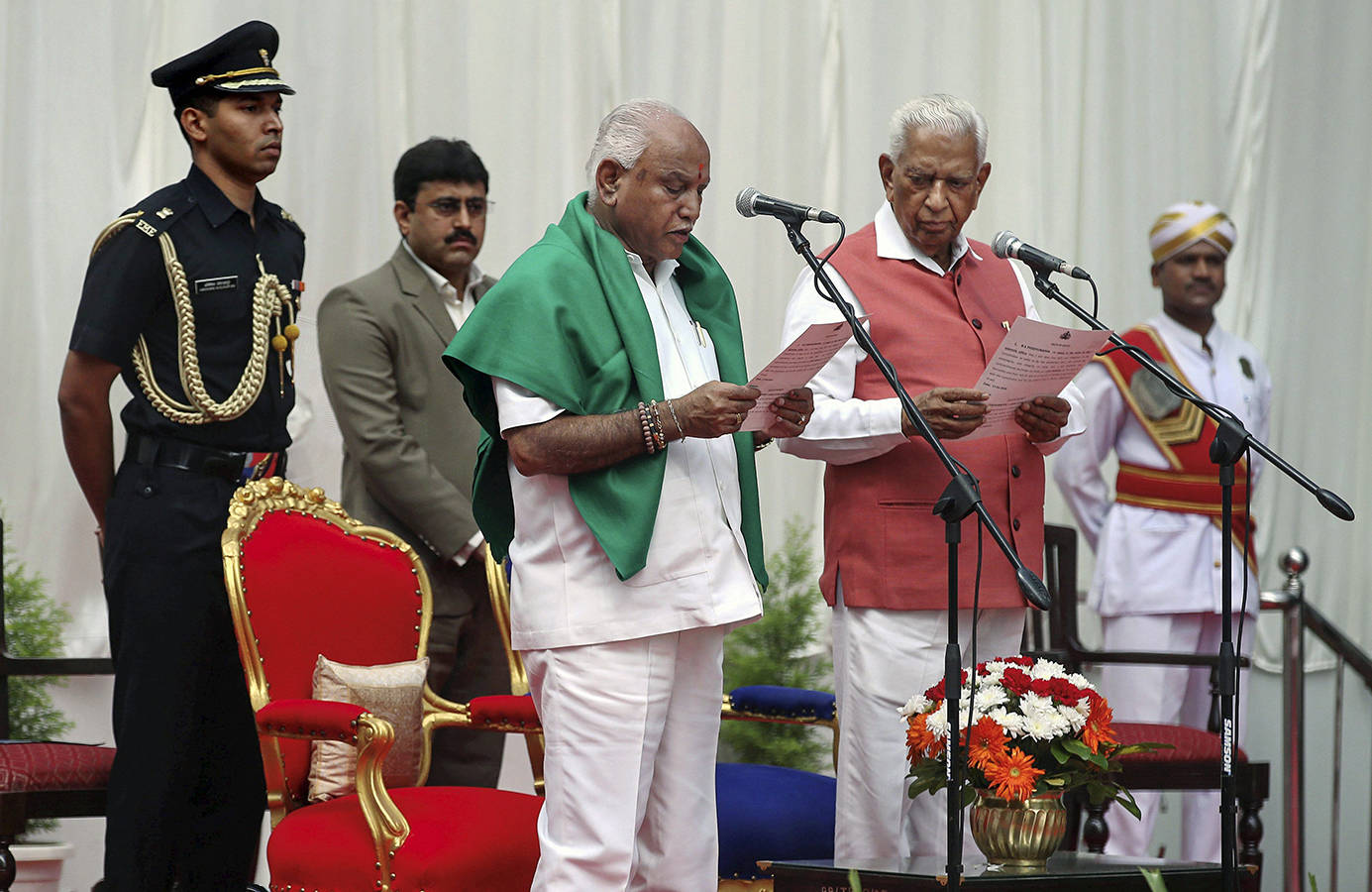 Yeddyurappa resigns as Chief Minister ahead of trust vote