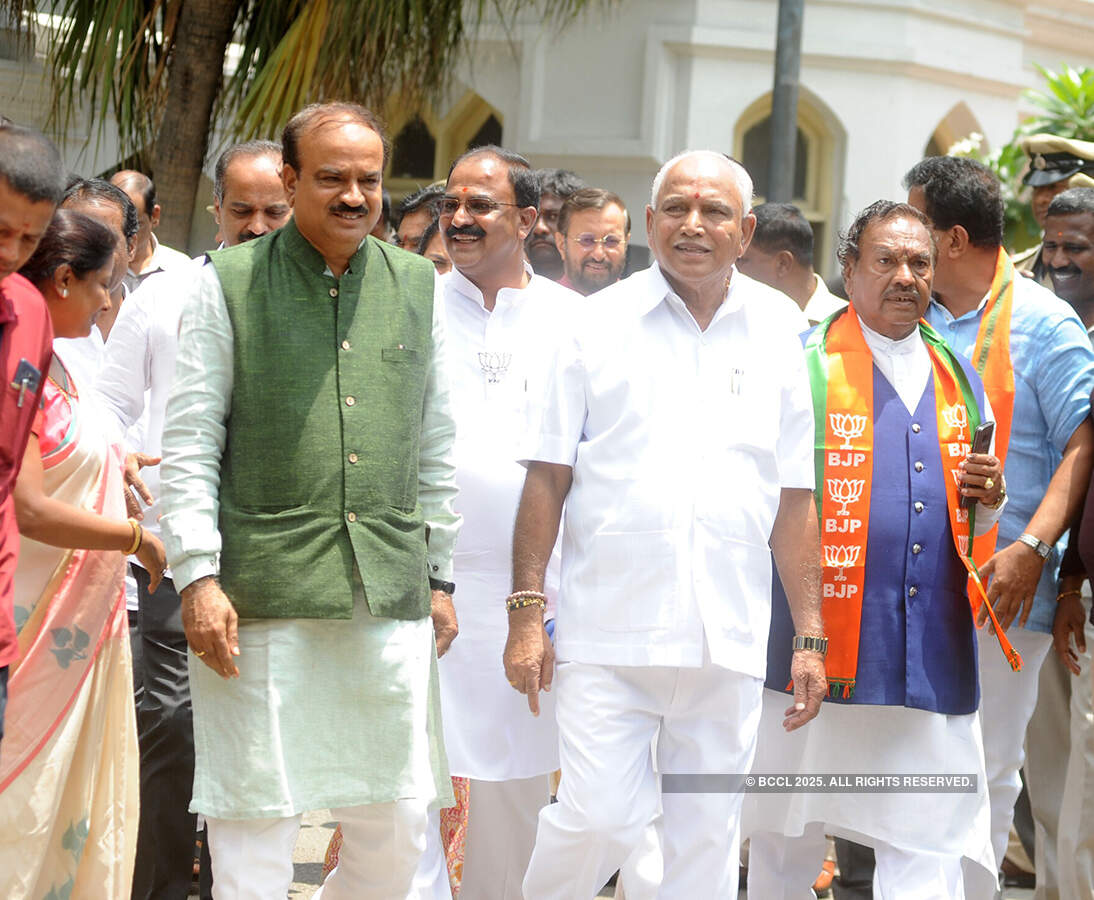 Yeddyurappa sworn in as Karnataka CM