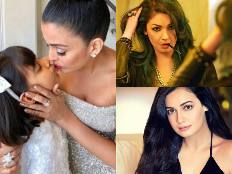 Pooja Bhatt and Dia Mirza lend support after Aishwarya Rai Bachchan gets trolled for kissing her daughter Aaradhya