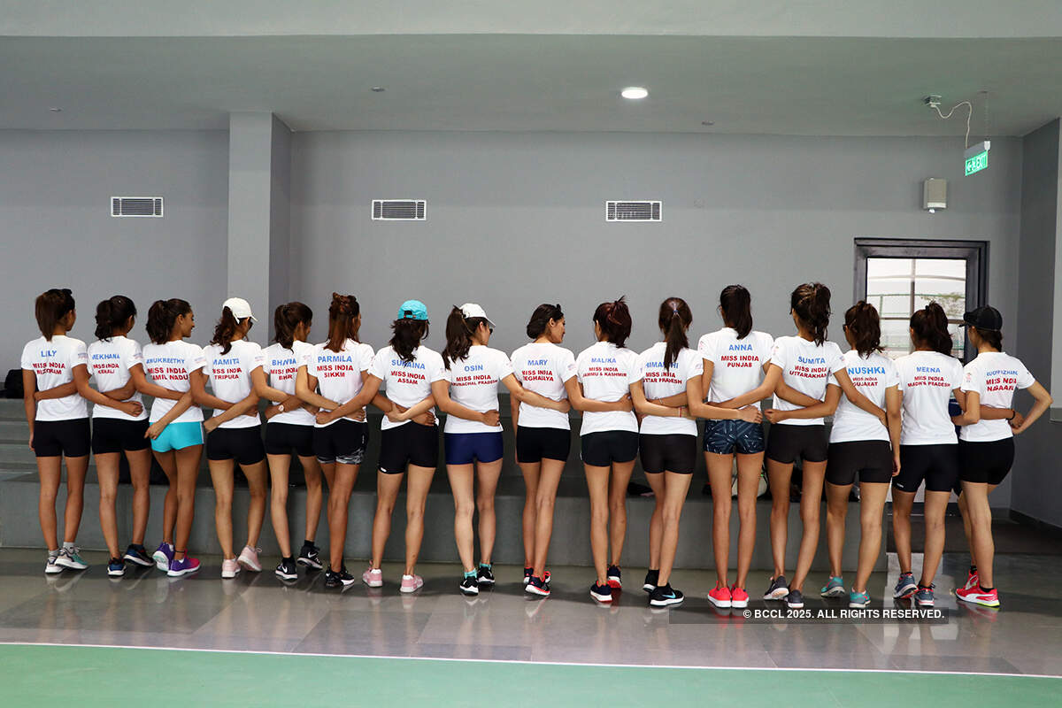 Femina Miss India 2018 participants&rsquo; fun day out at Bennett University Sports Day