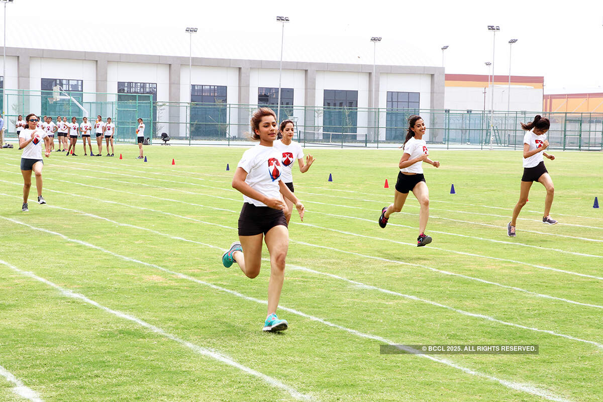 Femina Miss India 2018 participants&rsquo; fun day out at Bennett University Sports Day