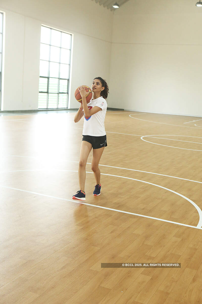 Femina Miss India 2018 finalists at Bennett University: Basketball & Iron Maiden challenge
