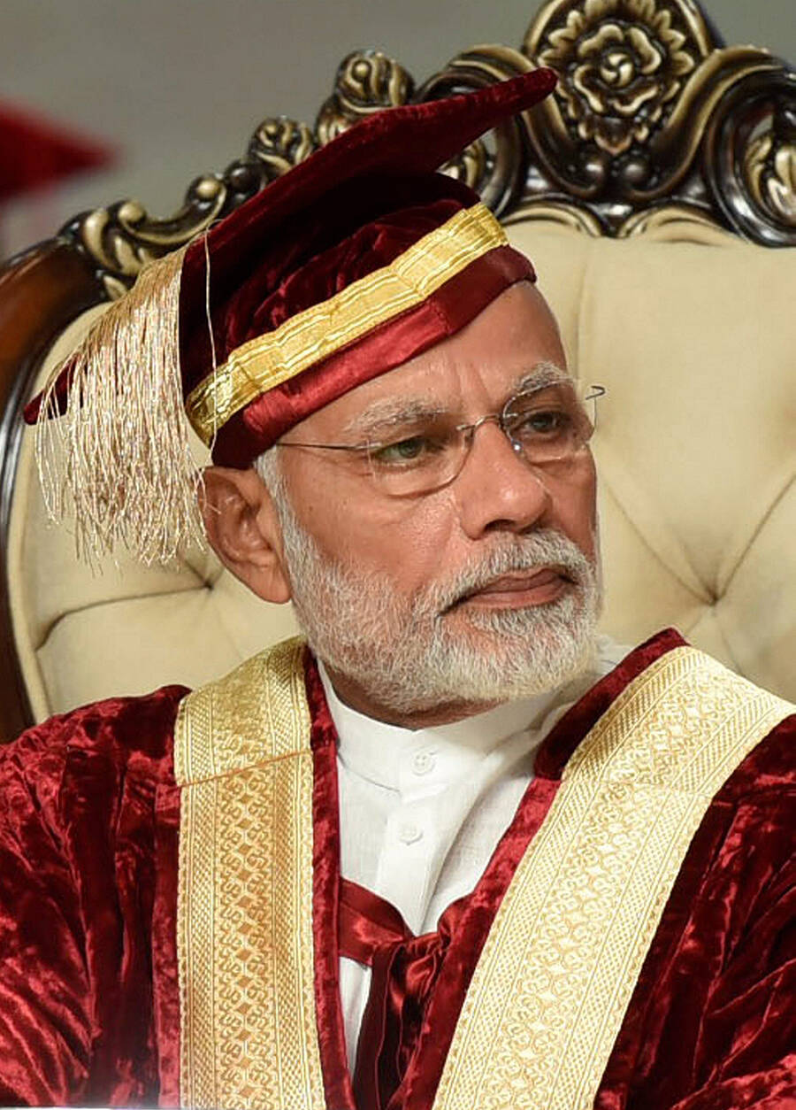 Photos from PM Modi's Kashmir visit