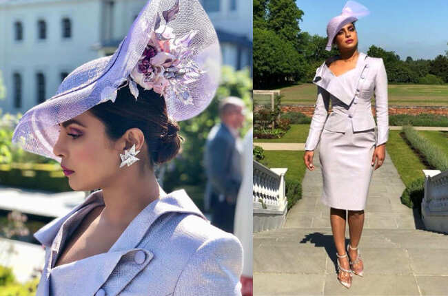 Royal Wedding Priyanka Chopra Thanks Dior For Her Dress Times Of India