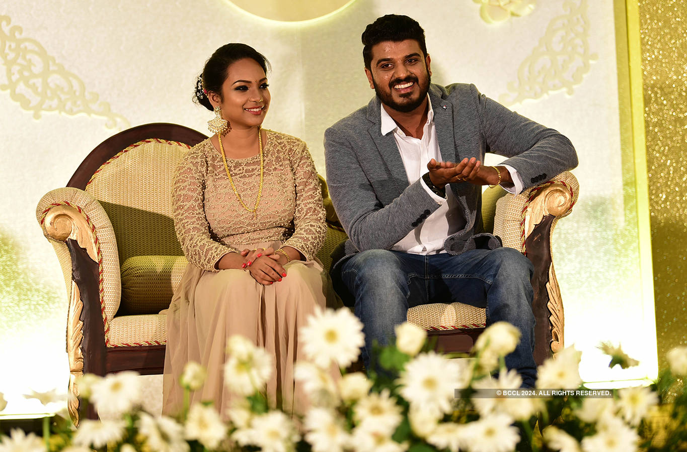 Bibin George and Greeshma tie the knot