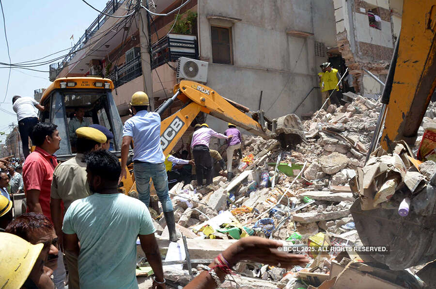 Jodhpur: Three-storey building collapses, several feared trapped