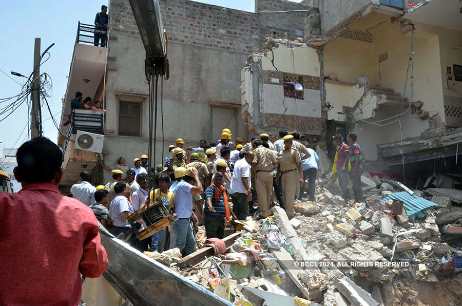 Jodhpur: Three-storey building collapses, several feared trapped
