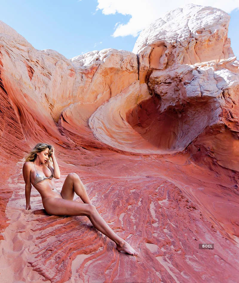 Pictures of globe-trotting beauty Sara Underwood are sweeping the internet