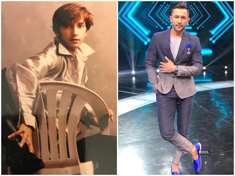 Terence Lewis looks unrecognizable in this throwback picture
