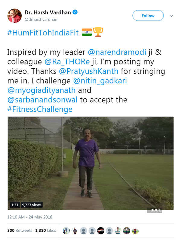 Hum Fit To India Fit Challenge: Celebs spreading health awareness through this interesting 'Fitness Challenge'