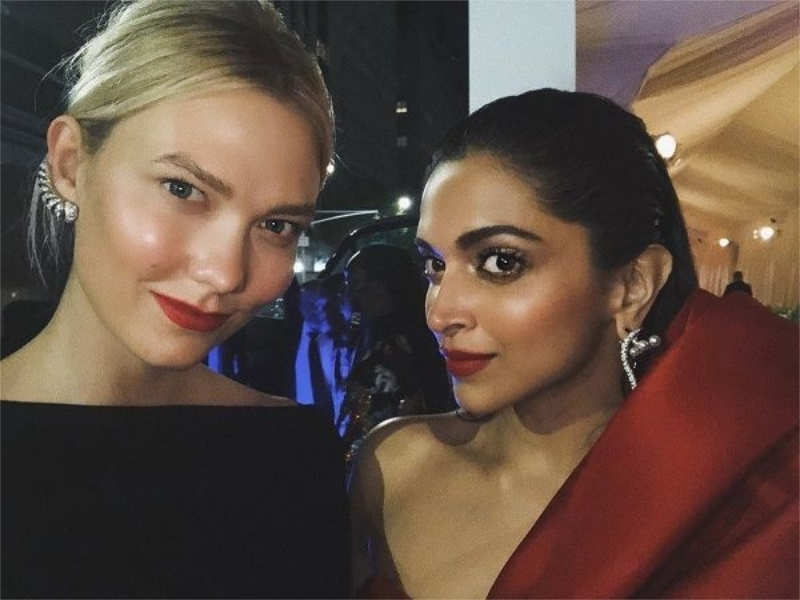 Karlie Kloss shares an adorable throwback picture with Deepika Padukone from Met Gala 2018