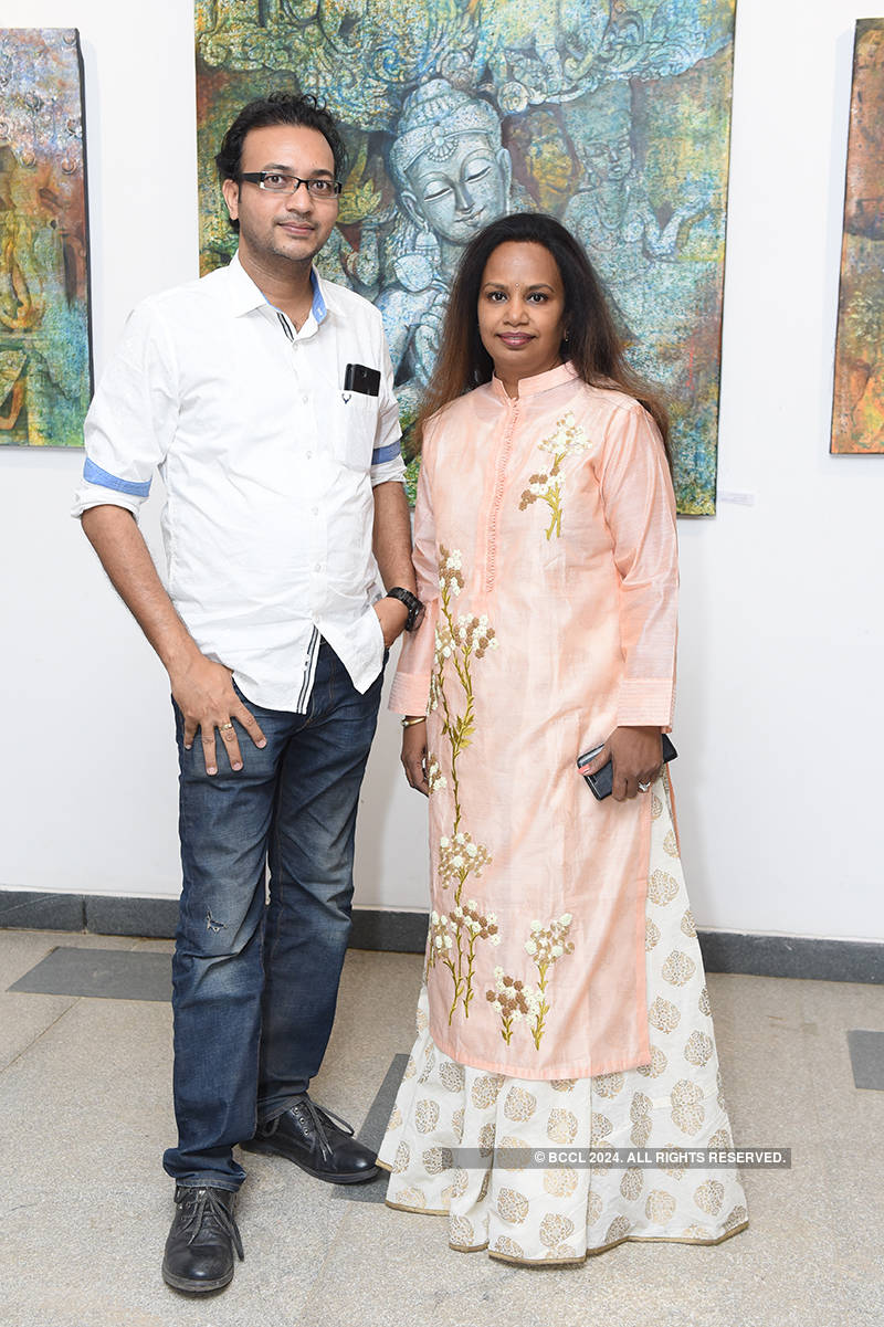 Sarbani Ganguly’s art exhibition