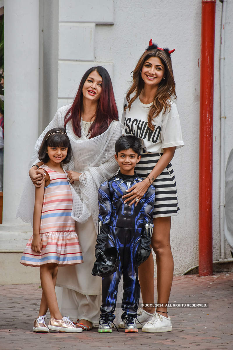 Inside pictures of star kids having fun at Shilpa Shetty’s son’s birthday party go viral