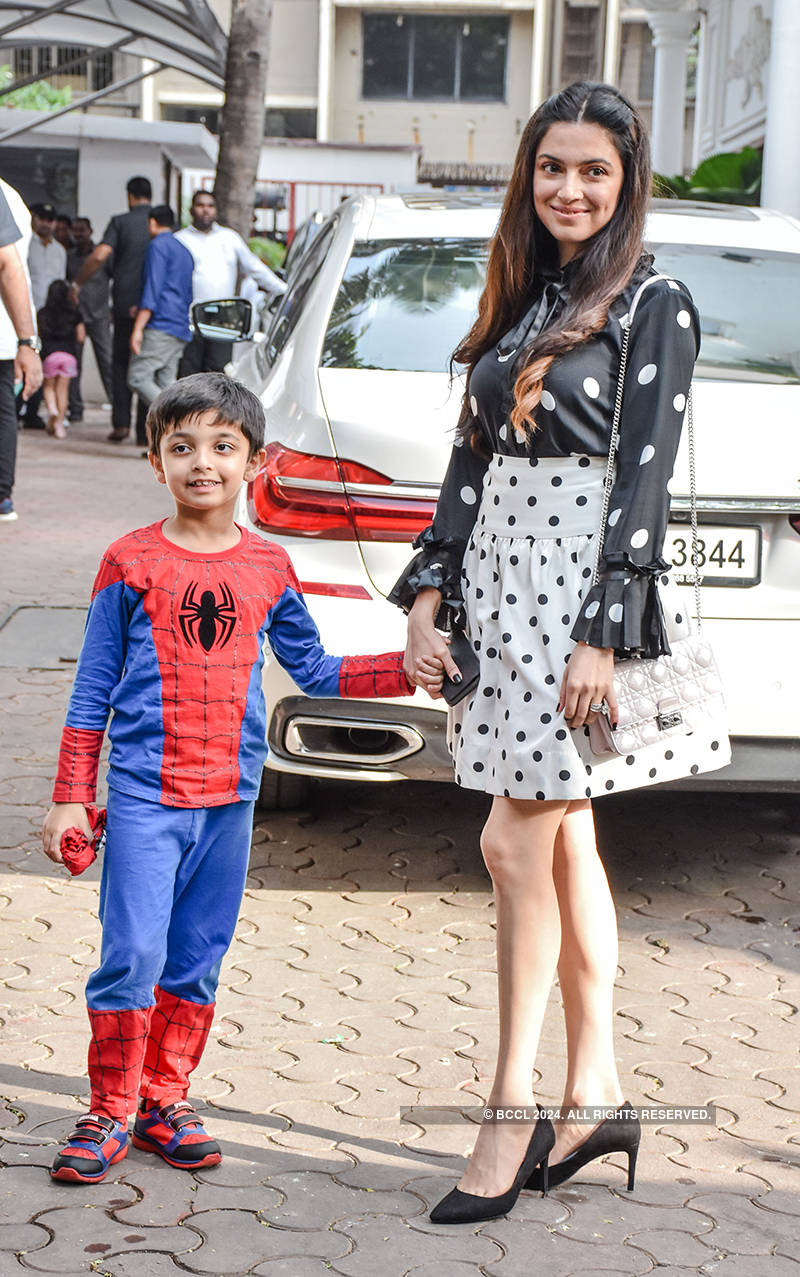 Inside pictures of star kids having fun at Shilpa Shetty’s son’s birthday party go viral