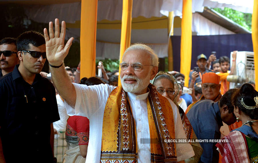 Narendra Modi, Sheikh Hasina attend Visva-Bharati University's convocation ceremony