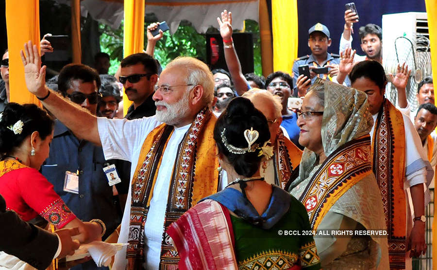 Narendra Modi, Sheikh Hasina attend Visva-Bharati University's convocation ceremony