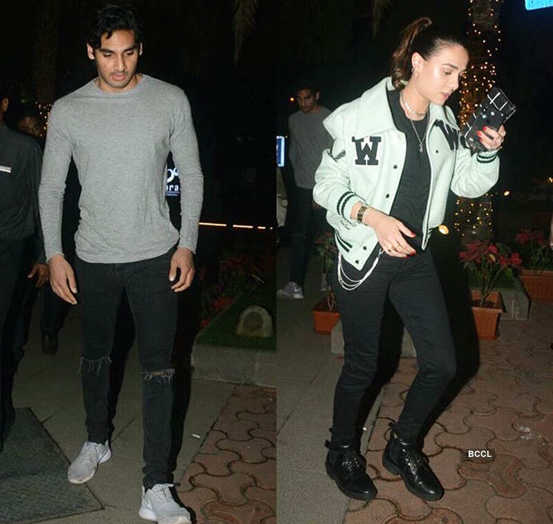 Ahan Shetty celebrates his 23rd birthday with rumoured girlfriend Tania Shroff and friends