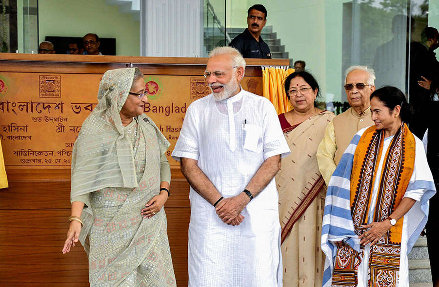Bangladesh Prime Minister Sheikh Hasina visits India