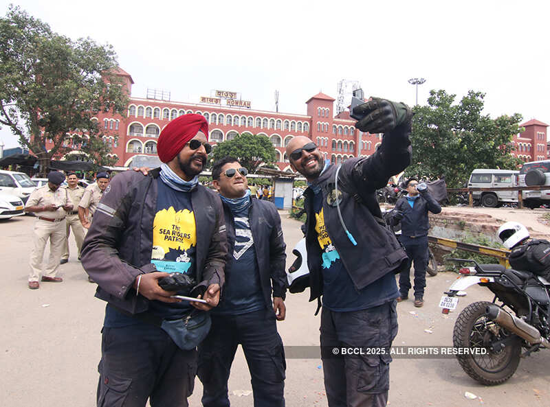 Lt Cdr Manmohan Singh, Lt Cdr Abhisheik and Lt Cdr Ravish Chugh