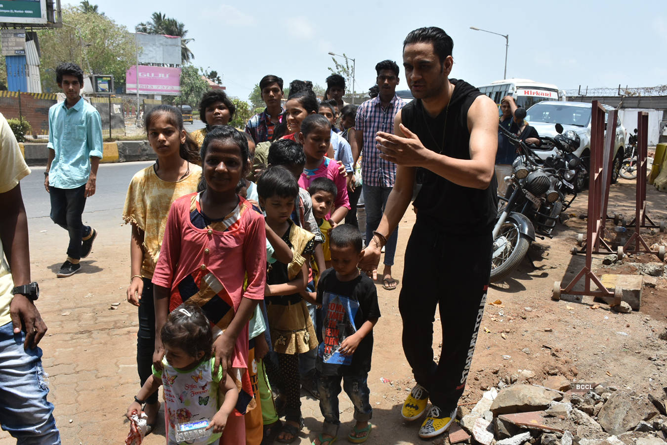 Vikas Gupta’s lunch date with orphanage kids