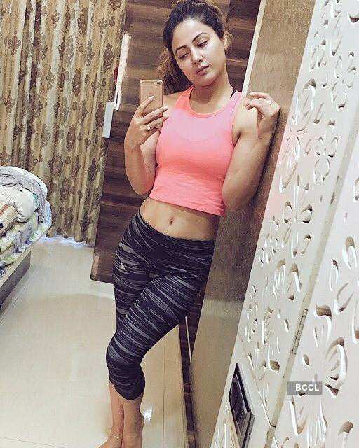 New workout pictures of Hina Khan will inspire you to hit the gym