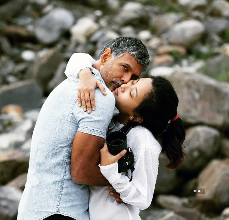 Milind Soman & Ankita Konwar heat up the cyberspace with steaming pictures from Iceland