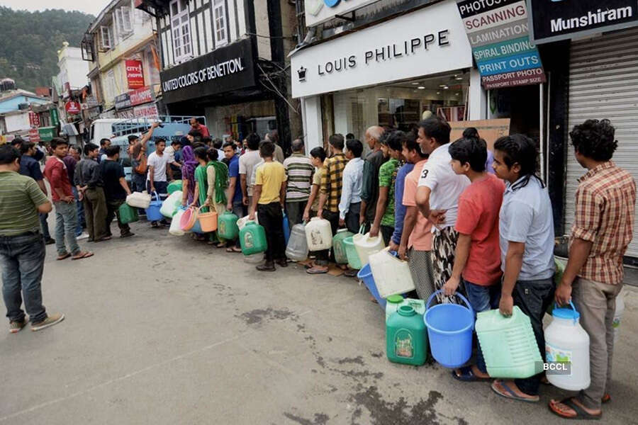 Short supply of water cripples Shimla