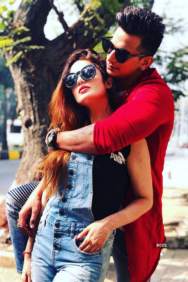 Lovebirds Prince Narula and Yuvika Chaudhary are chilling in Goa