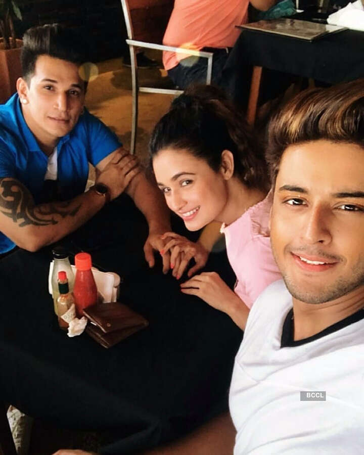 Lovebirds Prince Narula and Yuvika Chaudhary are chilling in Goa