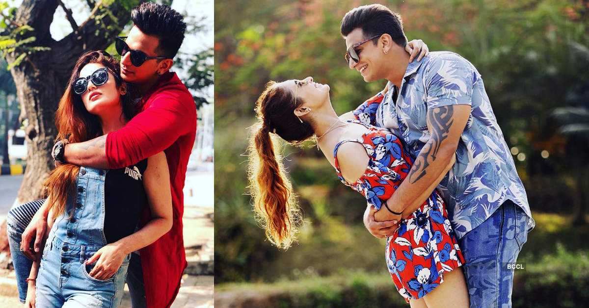 Lovebirds Prince Narula and Yuvika Chaudhary are chilling in Goa