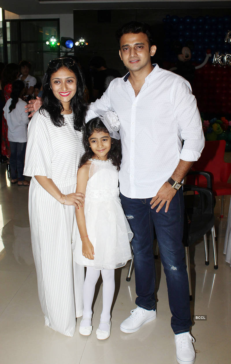 TV couple Krushna and Kashmera celebrate first birthday of their twins