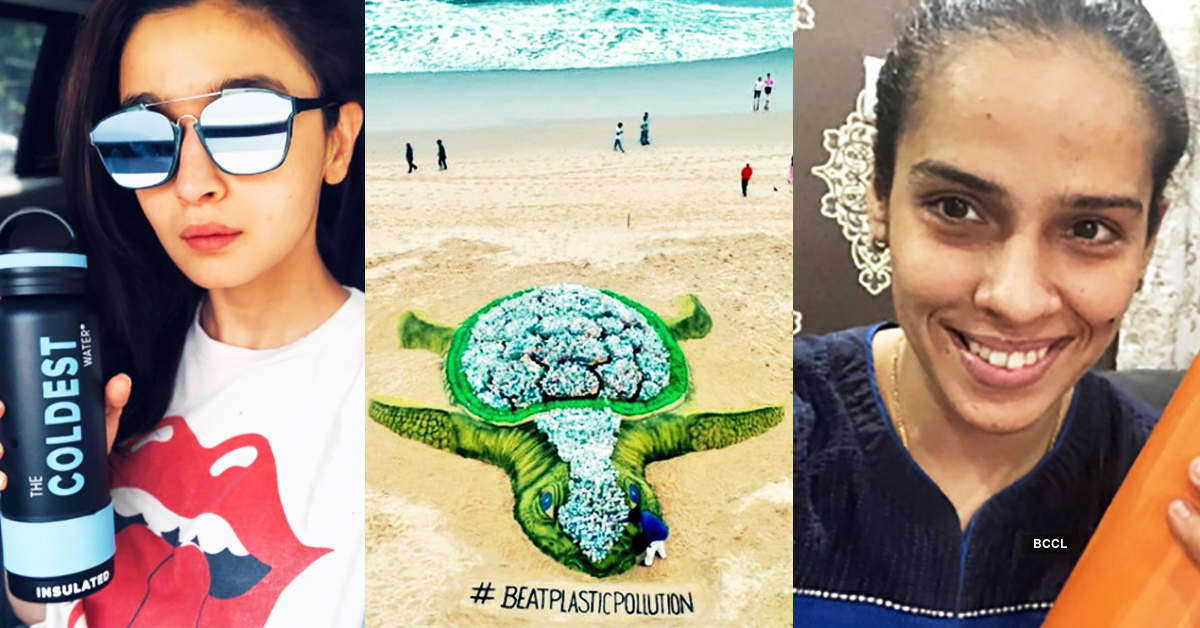 Bollywood celebrities & sportsmen take up ‘Beat Plastic challenge’ on World Environment Day