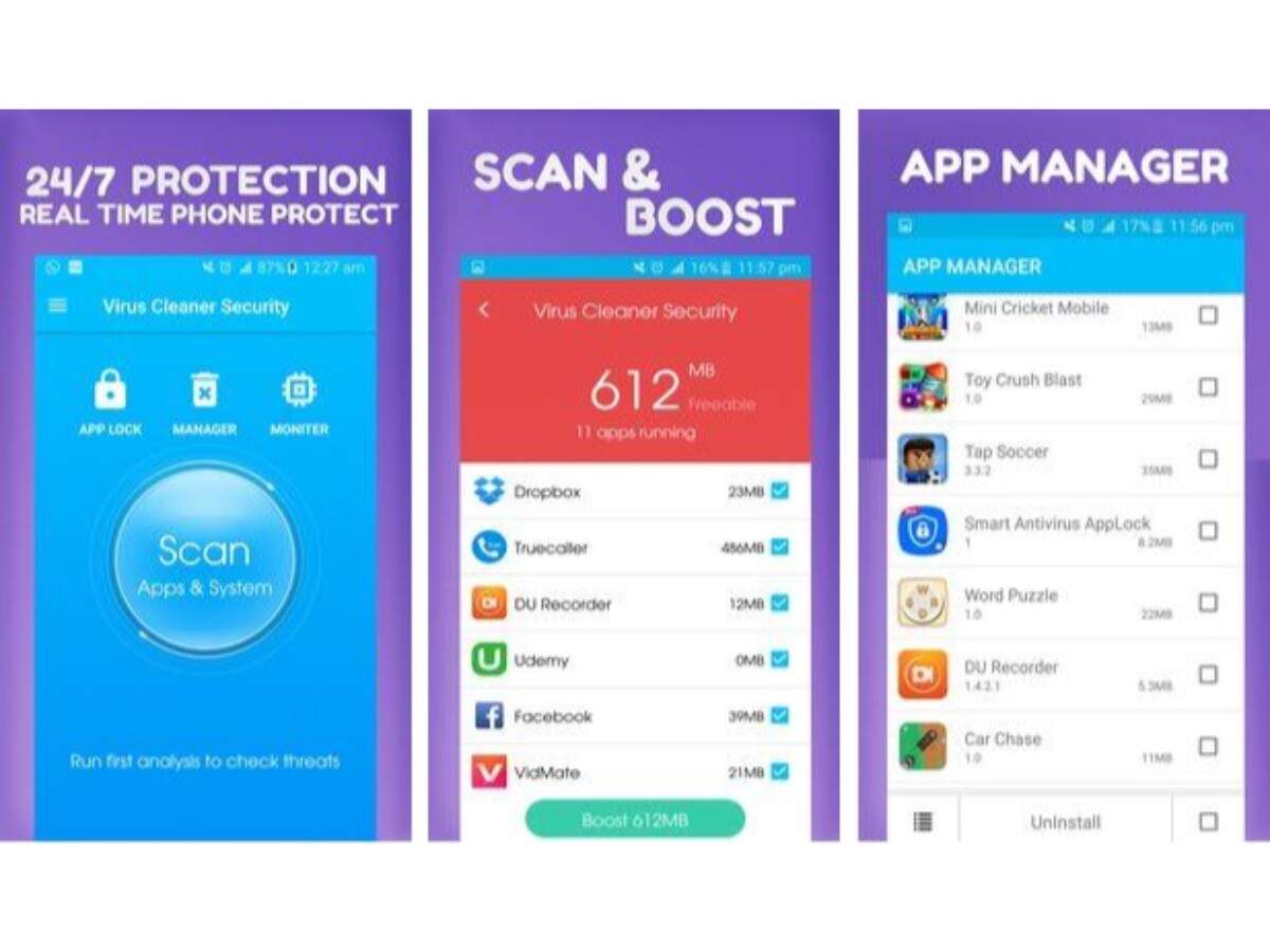 Virus Cleaner - Antivirus,Booster,Security&AppLock